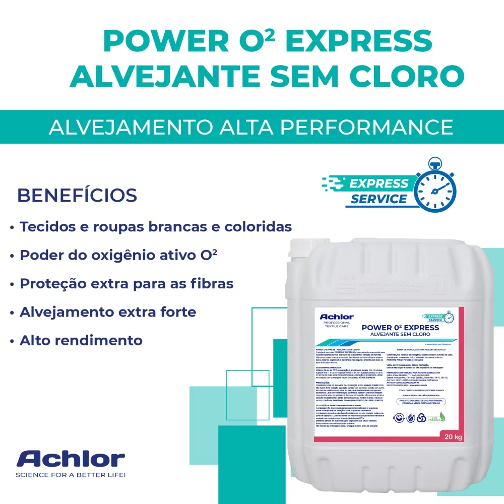 POWER O2 EXPRESS - ALVEJANTE SEM CLORO - Image 2