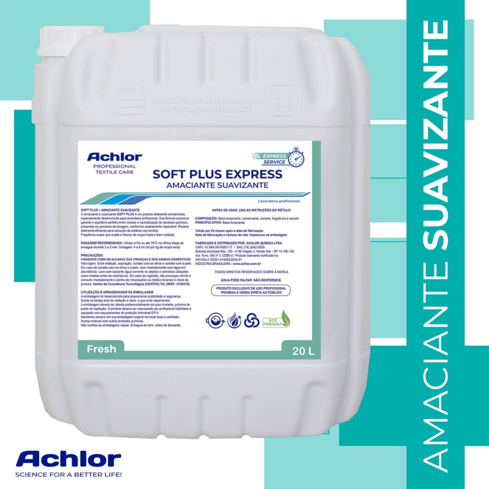 SOFT PLUS EXPRESS – AMACIANTE SUAVIZANTE