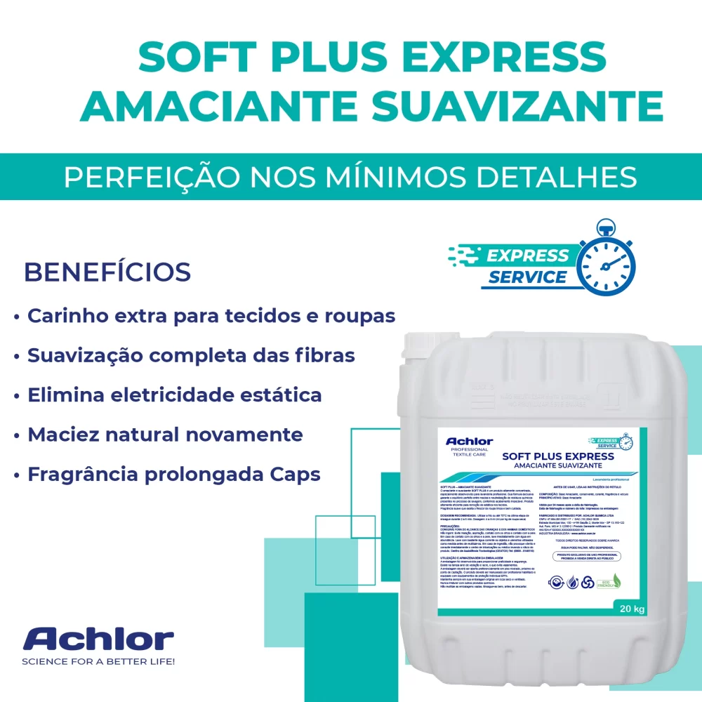 SOFT PLUS EXPRESS – AMACIANTE SUAVIZANTE - Image 2