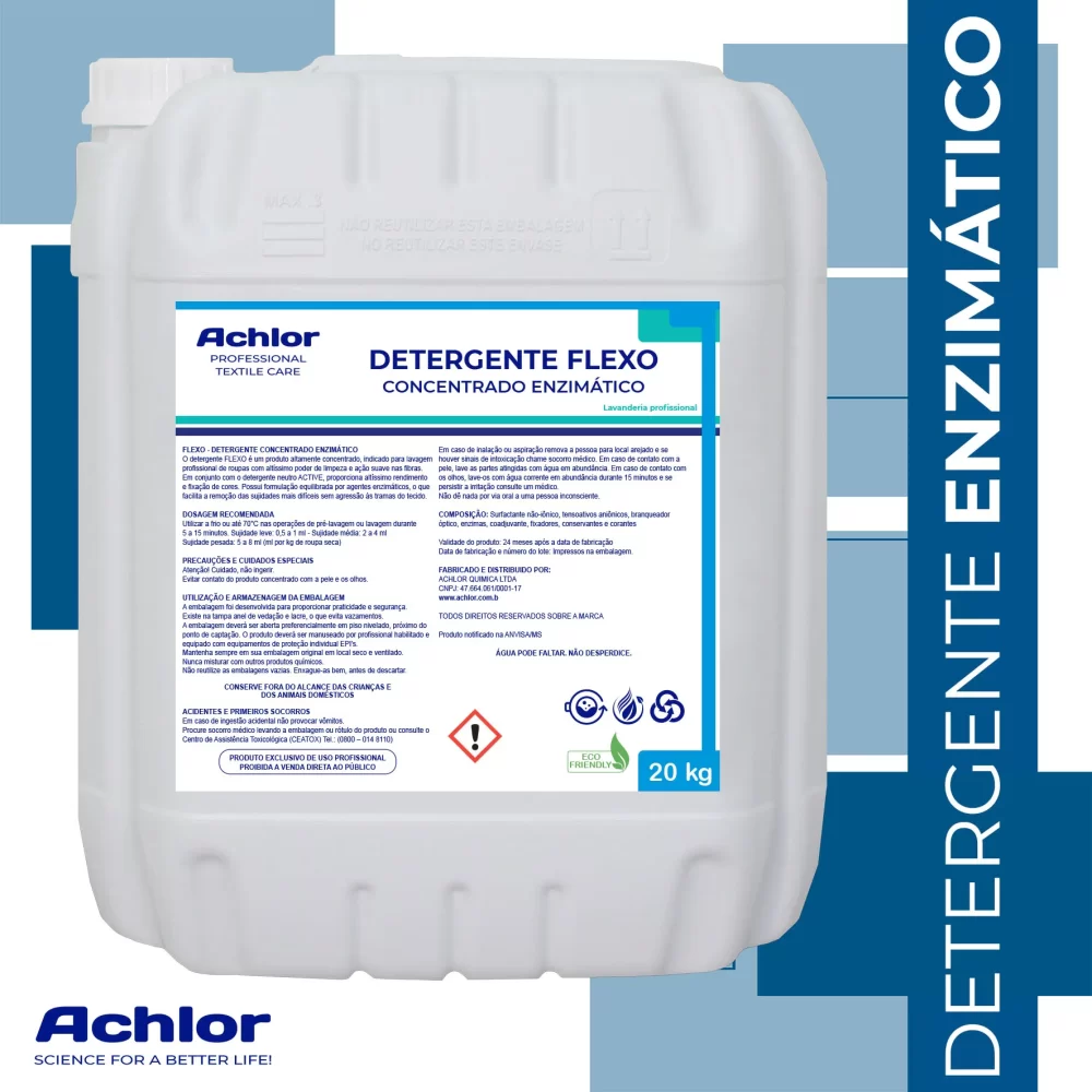 FLEXO LAUNDRY – DETERGENTE CONCENTRADO ENZIMÁTICO