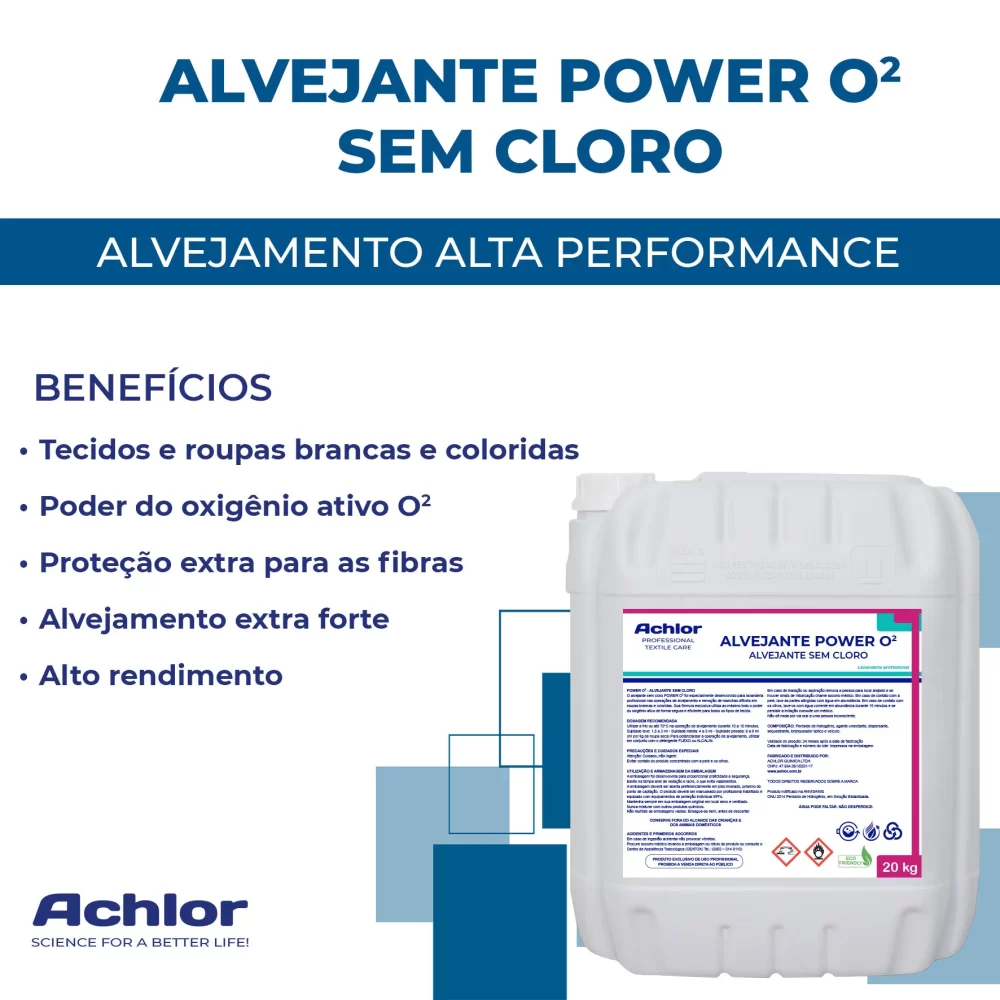 POWER O2 LAUNDRY - ALVEJANTE SEM CLORO - Image 2