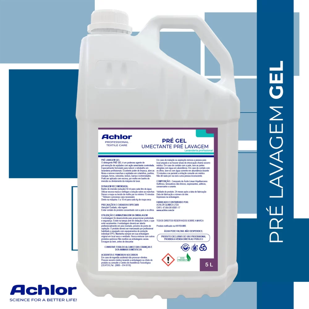 PRÉ LAUNDRY – PRÉ LAVAGEM GEL