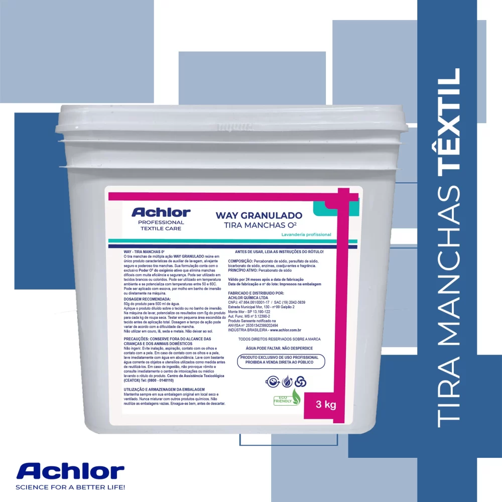 WAY LAUNDRY – TIRA MANCHAS O2 GRANULADO